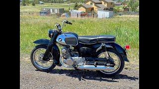 1966 Honda CA160 taken for a ride