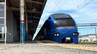 E653系U-106編成 特急いなほ8号新潟行き 酒田駅発車