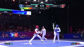 512 Round of 32 Women  53kg ITA FRASSICA A  CHN ZHANG C  PGM