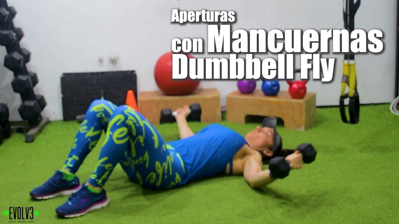 Aperturas con Mancuernas - Dumbbell Fly