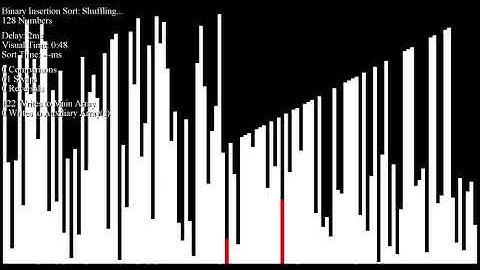 Binary Insertion Sort