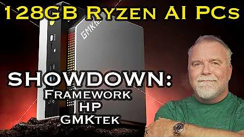 128GB AI PC Showdown:  HP vs Framework vs GMKTek!  Ryzen AI 395+ PRO MAX