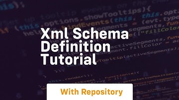 Xml schema definition tutorial