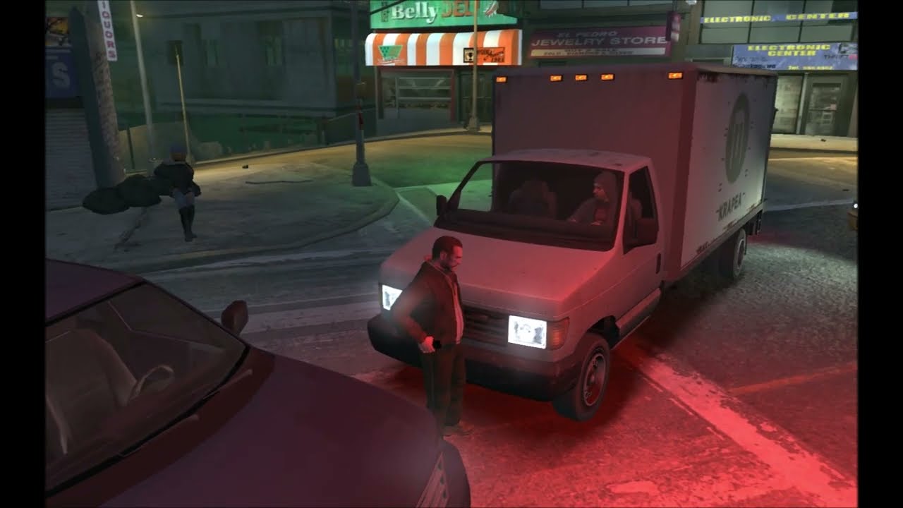 GTA 4  - Niko threatens Dimitri (Hostile Negotiation) + Niko speaks Serbian