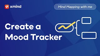 How to Create a Mood Tracker with XMind? | Mind Mapping with Me screenshot 4