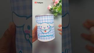 Celengan Cinnamorol Dari Kaleng Susu Bekas #shorts #diy #celengan #moneybank screenshot 1