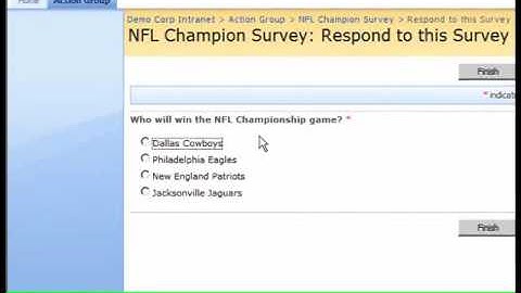 SharePoint Shepherd 2007 - Preview Your Survey