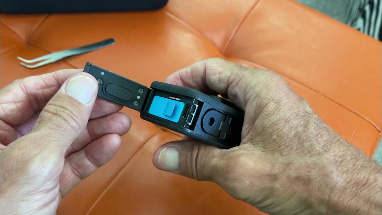 How to open the battery compartment door on GoPro Hero 10 Black YouTube
