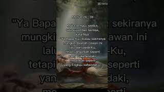 Ayat di Injil Yesus AS. bersujud #injil #bible #muslim #islam #kristen #fyp #short #viral #shorts