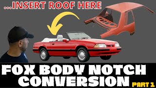 HOW TO CREATEACOUPE Ford Mustang Notchback Conversion PART 1