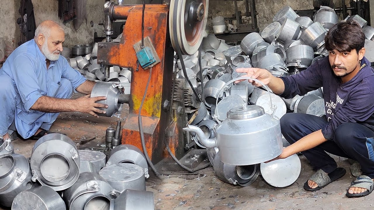 Tea Kettle | Unbelievable Technique of Making Tea Kettle In Local ...