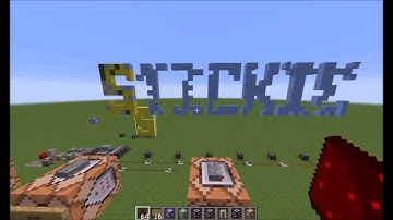 Minecraft Structure Blocks - animated text