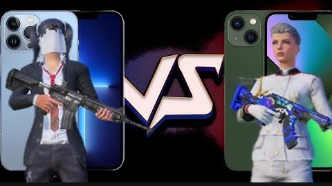 Pubg mobile, iphone 13 and iphone 13 pro max tdm comparison, which one is better? (120fps vs 60fps)😱