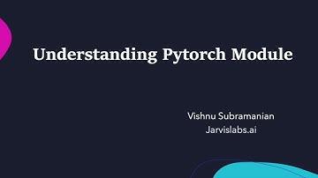Understanding Pytorch Module