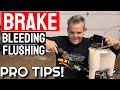Dirt bike brake bleeding tips
