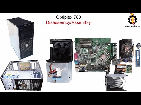 Disassembly and Assembly of Optiplex 780 | Computer Disassembly/Assembly