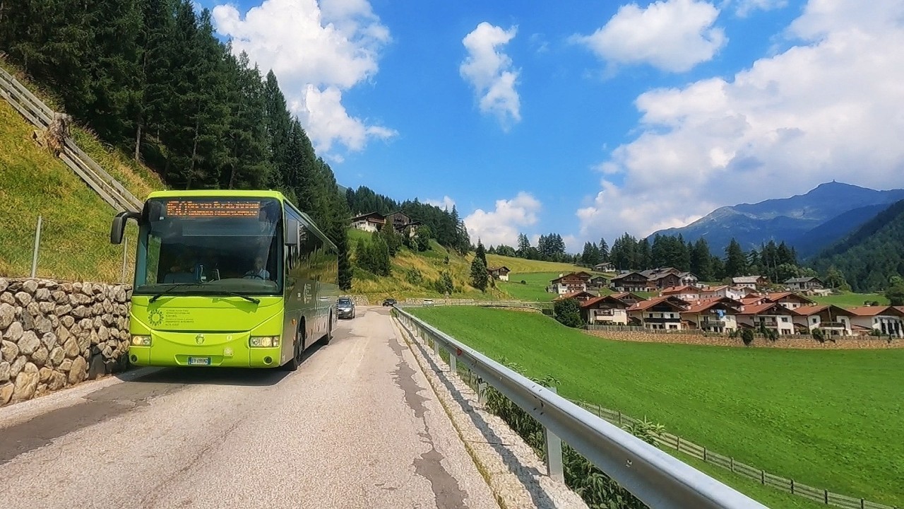 VAL SARENTINO scenic drive | Bolzano to Passo Pennes | South Tyrol Italy