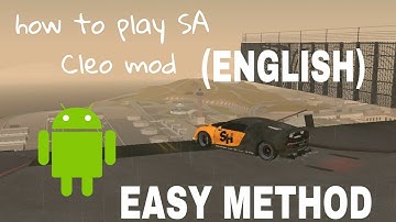 How to install Cleo script in gta sa for android device [ENGLISH]