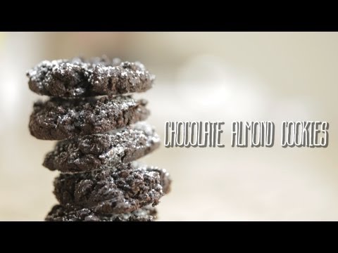 Chocolate Almond Cookies