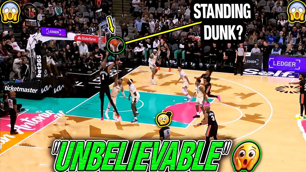 UNBELIEVABLE Finish by Victor Wembanyama 😱🛸 | He’s Not Human | NBA Shocked 🤯🔥🏀