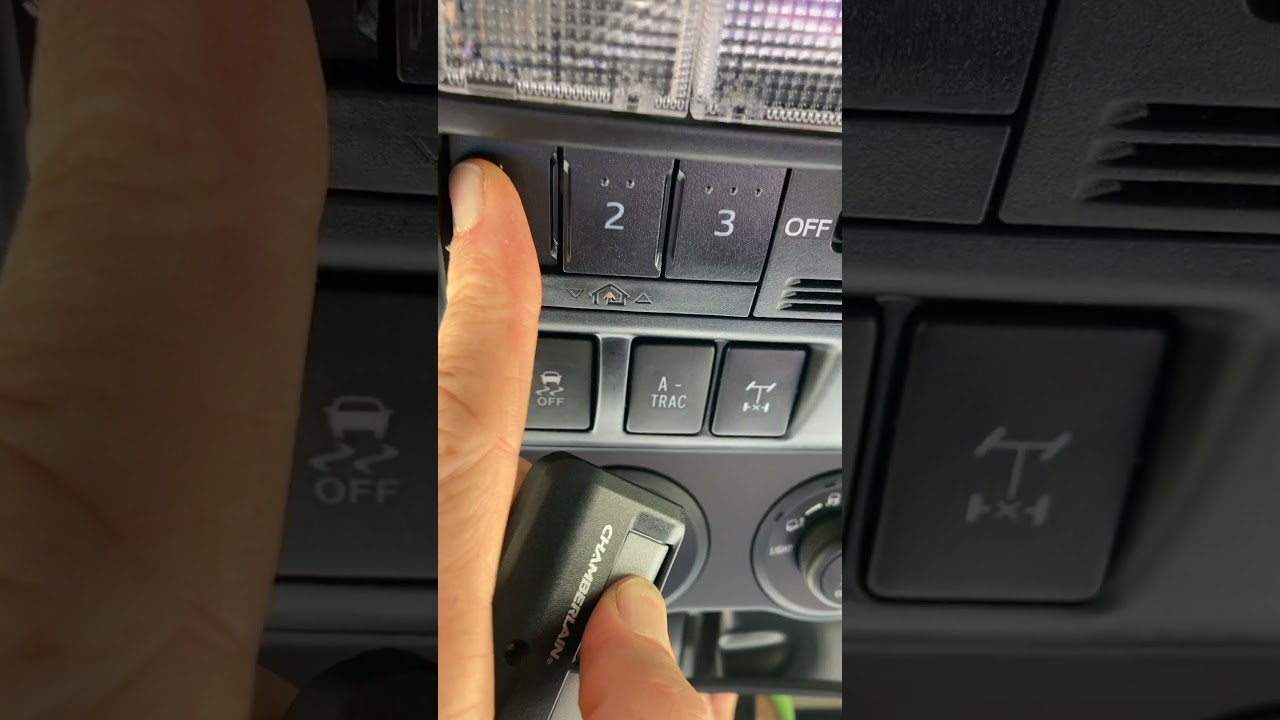 Toyota Home Link Programming in 60 Seconds