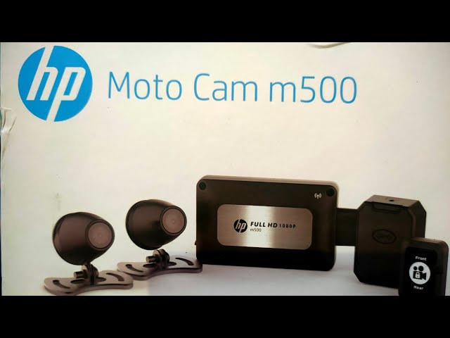 HP m550 Moto Cam, the dashcam made for motorcyclist! 