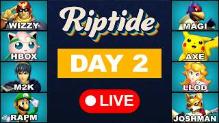 Riptide 2026 | Day 2/3 | Smash Melee Singles Pools   Top 16