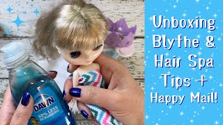 Unboxing 2014 Middie Blythe, Twinkle Princess with Hair Spa Tutorial & Happy Mail Opening!