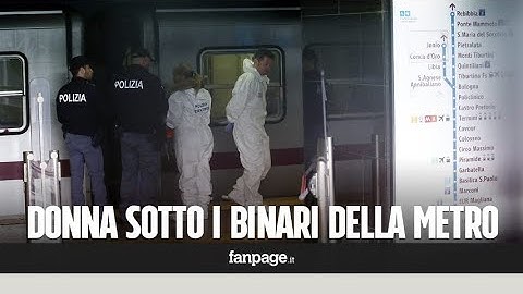 Roma, donna investita dalla metro B alla stazione Eur Fermi: "E' grave"