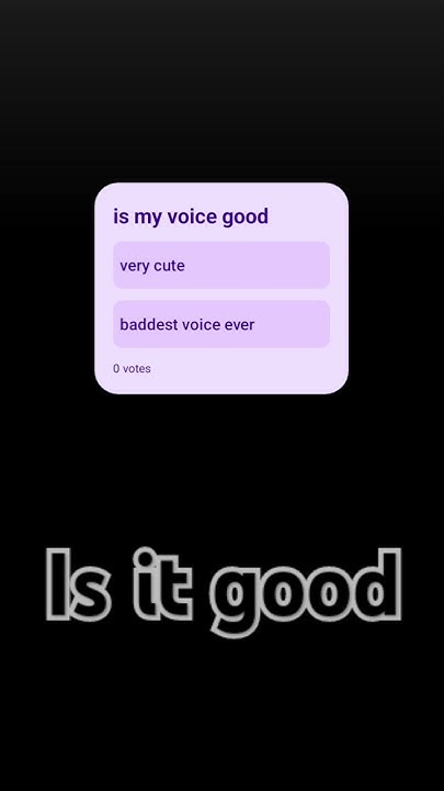 Is My Voice Good YouTube is-my-voice-good-youtube