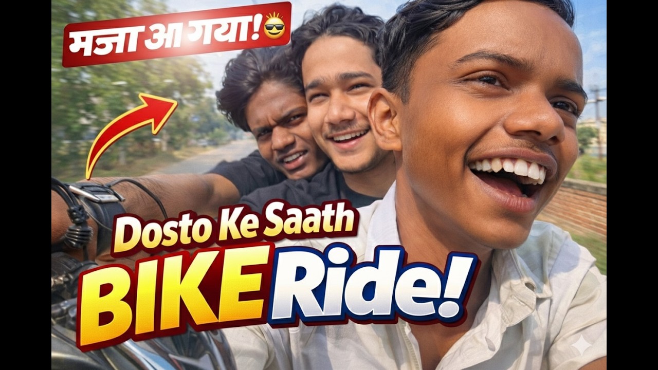 2 Doston Ke Sath Full Masti Ride 💥 || bike ride with friends ||  yogesh jamhoria vlogs