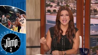 FULL The Jump | Rachel Nichols on LeBron must-win without AD