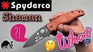 видео: Распаковка оранжевого ножа Micarta Spyderco M390 Shaman одновременно захватывающая и разочаровыва... картинка: Распаковка оранжевого ножа Micarta Spyderco M390 Shaman одновременно захватывающая и разочаровыва...