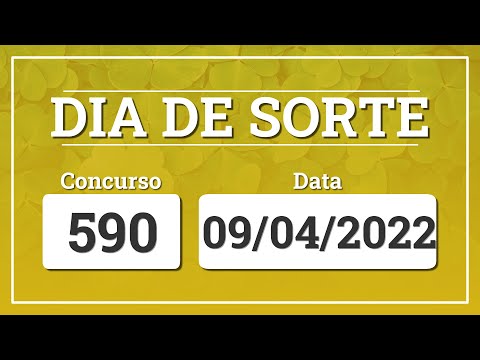 Resultado do sorteio do Dia de Sorte 590