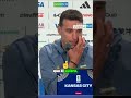 Scaloni 'Es difícil de explicar lo de Messi'