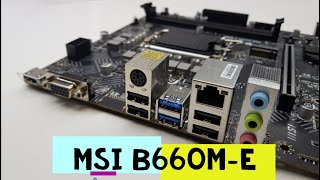 MSI Pro B660M E DDR4 unboxed