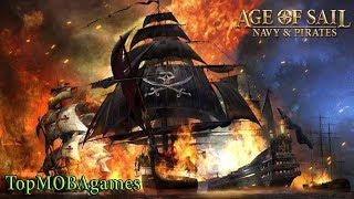 Strategy sea colony build game ☢Age of Sail: Navy Pirates☢ iOS/Android gameplay screenshot 1