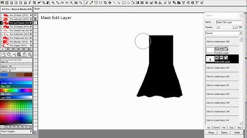 TwistedBrush Tutorials: Special Layers - The Mask Edit Layer