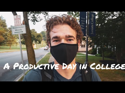 A Productive Day in the Life of a Pre-Med Student || College Vlog