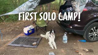 First Time Car Camping! by Airbender Dogs 888 views 3 years ago 4 minutes, 18 seconds