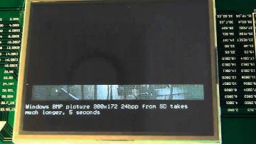 3.5" 320x240 Color TFT Demo with touchscreen, Bascom and SSD2119 controller