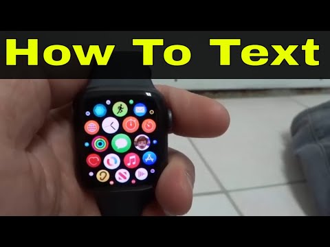 How To Text On Apple Watch Series 6-Easy Tutorial