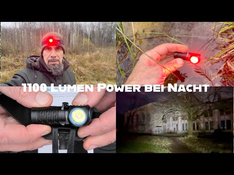 Olight Perun 2 Mini Headlamp 🌙 Unboxing & Nighttime Test | 1100 Lumens