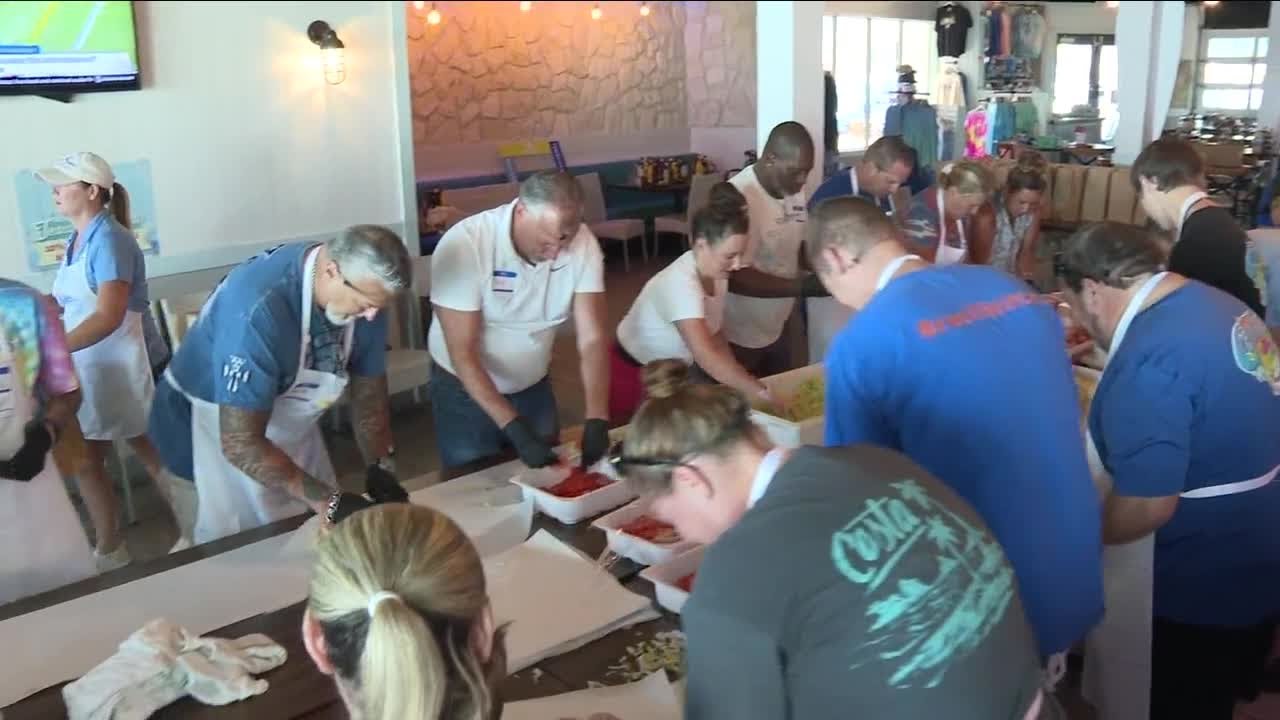 Pinellas businesses come together to help food insecurity in the neighborhood