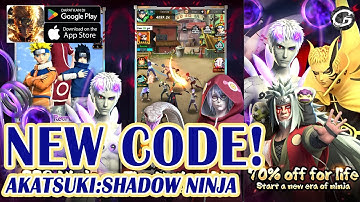 🎁Akatsuki:Shadow Ninja 6 Giftcodes & How to Redeem Codes - Mobile Game (Android)