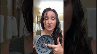How to use a Diffuser + Hairdryer for natural waves | Hairitage Hot Tool Tutorial #waves #hairstyle