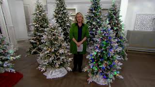 Pohon Natal LED Aspen Berujung Salju oleh Valerie di QVC screenshot 3