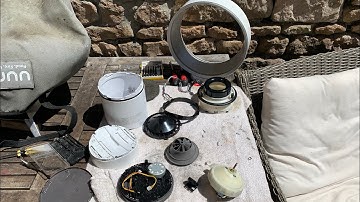 Dyson Desk Fan disassembly and clean