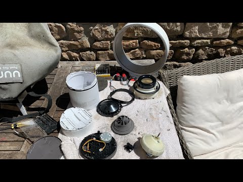 Dyson Desk Fan disassembly and clean