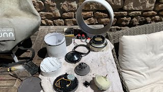Dyson Desk Fan disassembly and clean
